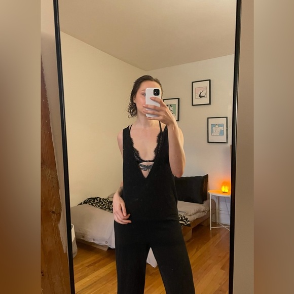 Odeyalo Pants - Odeyalo Black Sleeveless Jumpsuit – XS/S